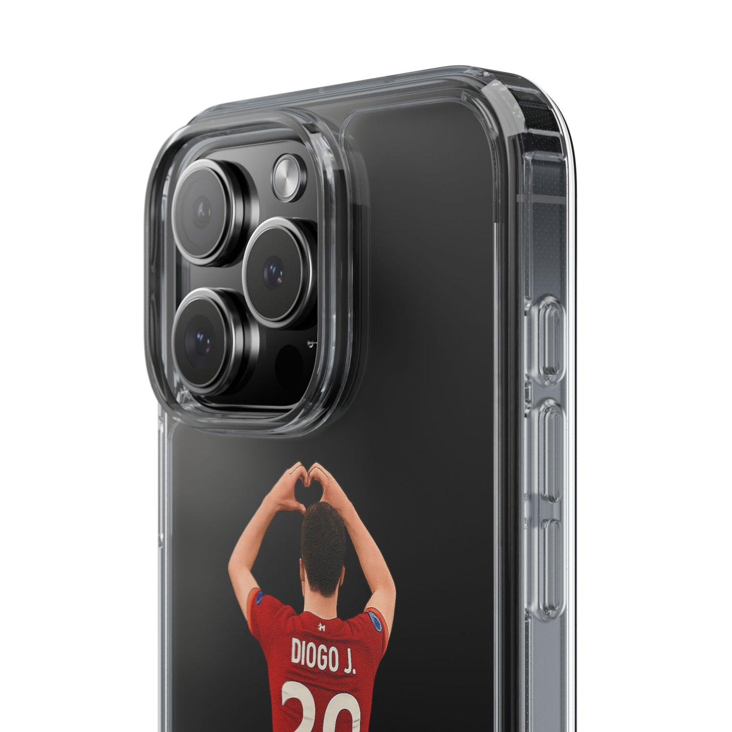 Diogo Jota Forever Liverpool Custom Clear Phone Case
