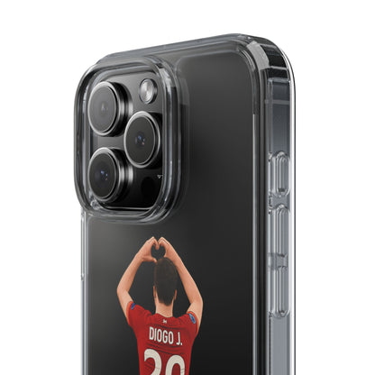 Diogo Jota Forever Liverpool Custom Clear Phone Case