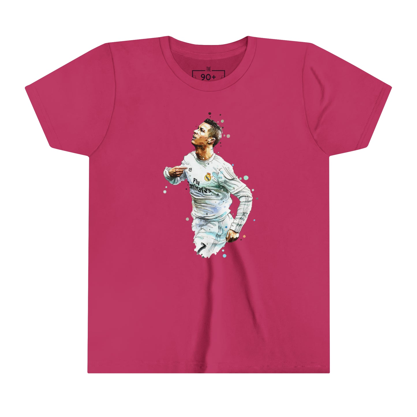 CR7 I am here Celebration Youth Short Sleeve Tee