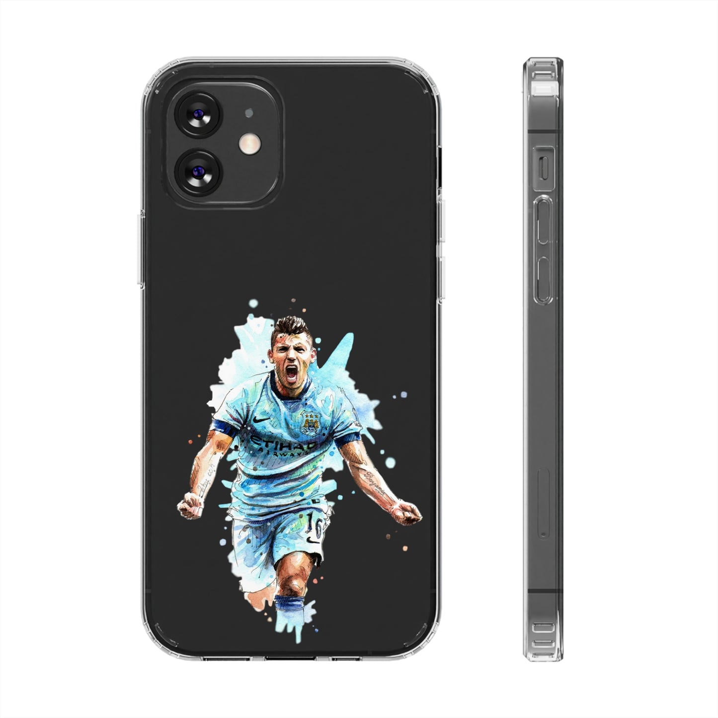 Kun Aguero Man City Clear Cases