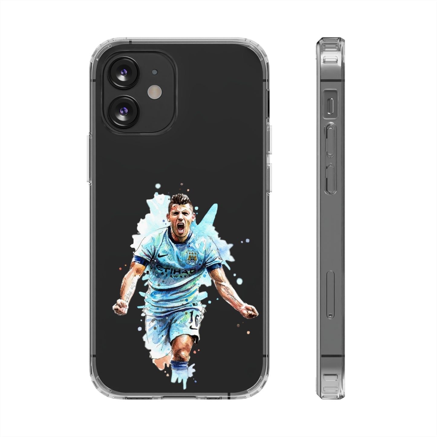 Kun Aguero Man City Clear Cases