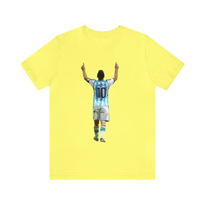 Messi Celebration Argentina Unisex Jersey Short Sleeve Tee
