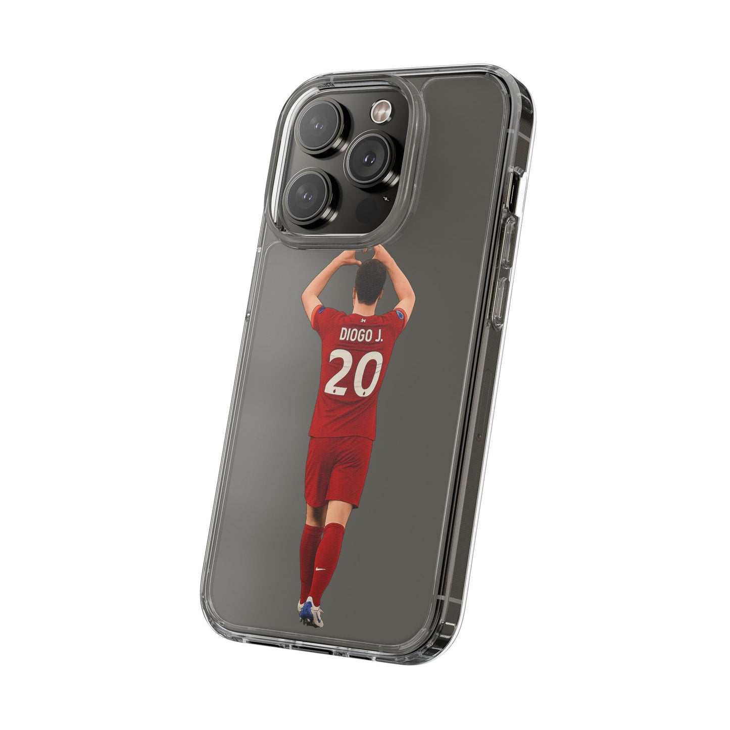Diogo Jota Forever Liverpool Custom Clear Phone Case