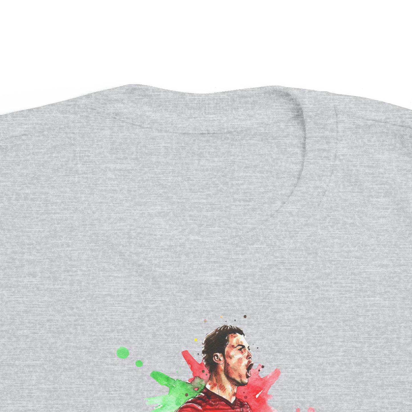 Ronaldo Portugal Vintage Toddler's Fine Jersey Tee