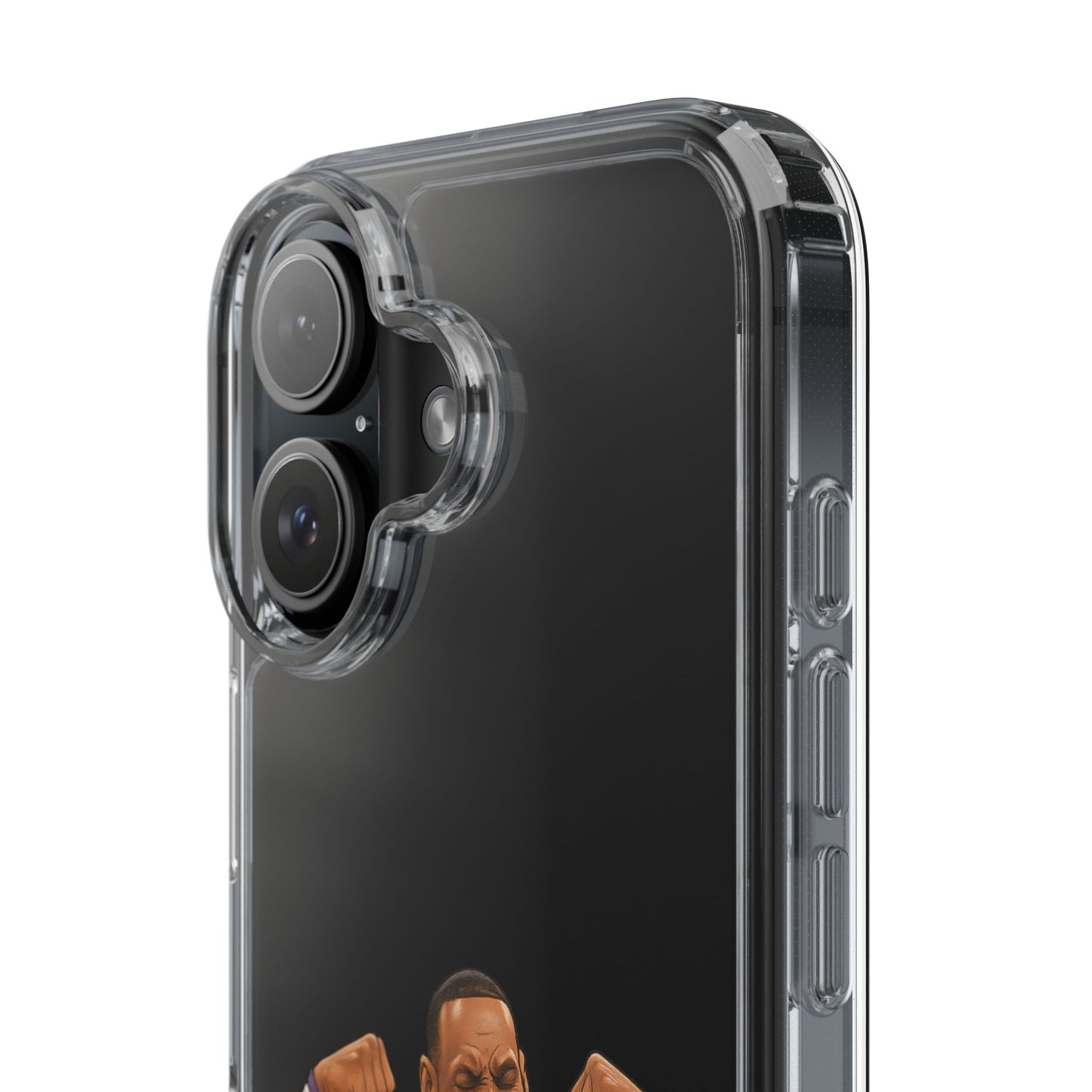 LeBron James Clear Phone Case - Basketball Lover Gift, Trendy iPhone Accessory, Sports Fan Case, Unique Cell Cover, NBA Gift Idea