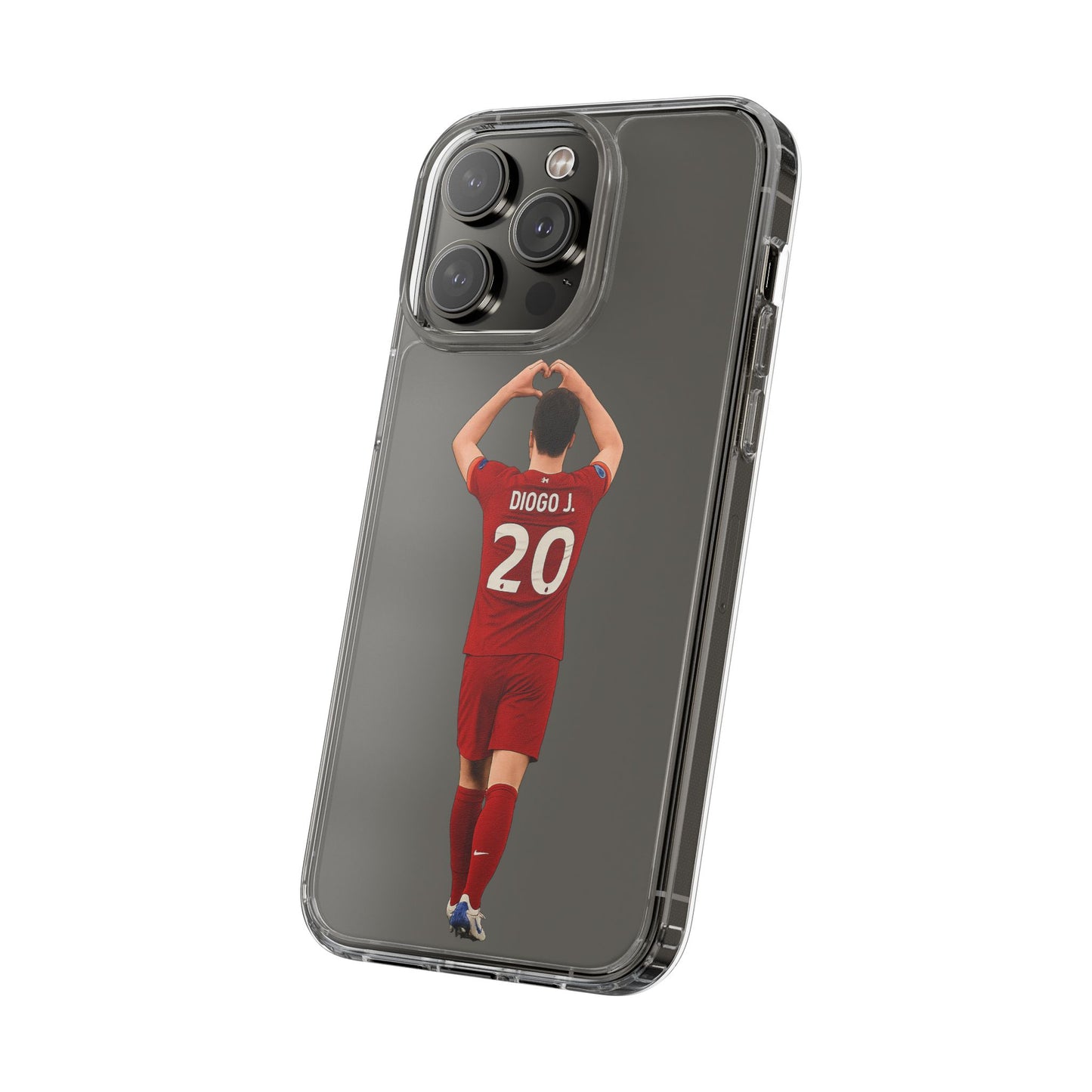 Diogo Jota Forever Liverpool Custom Clear Phone Case