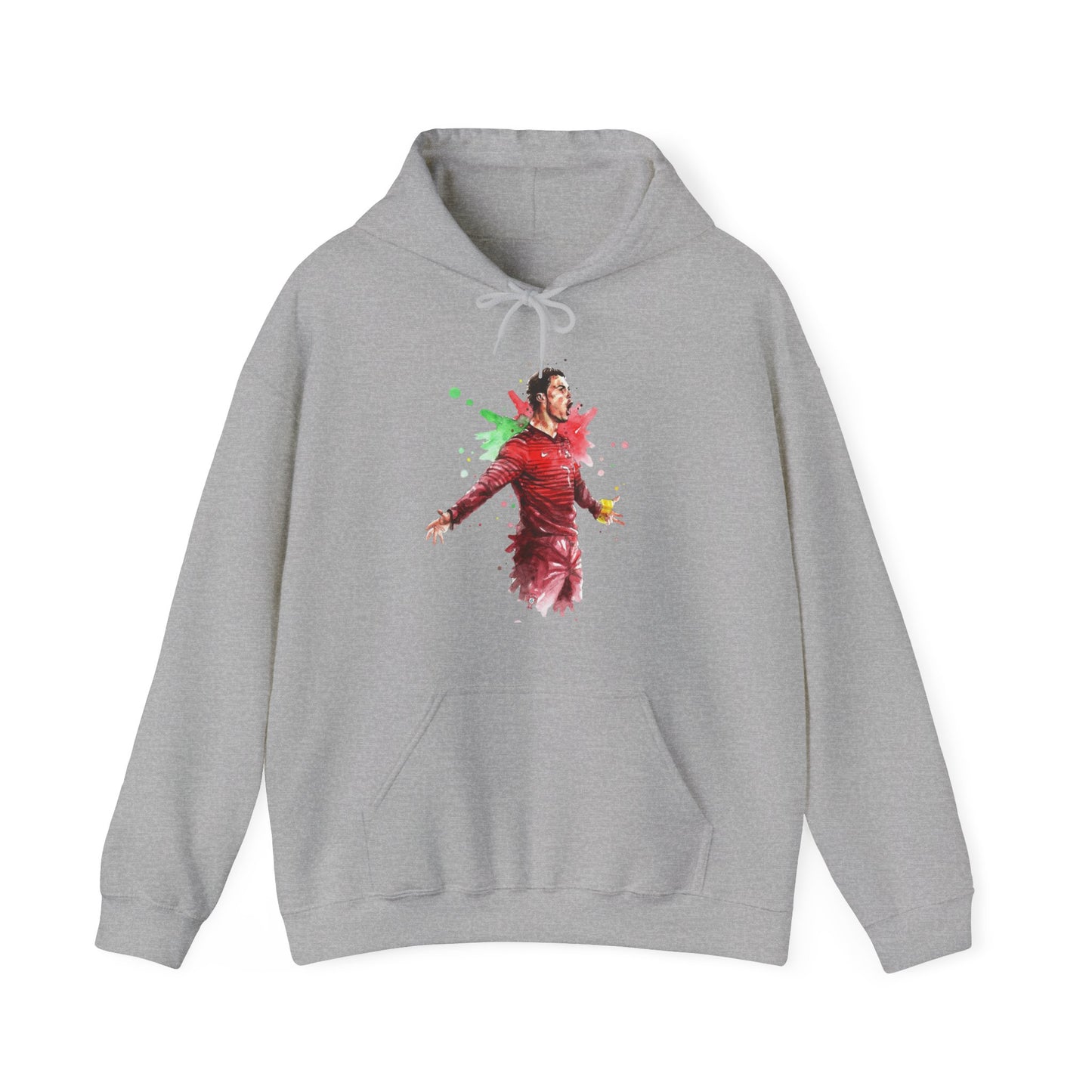 Ronaldo Portugal Vintage Unisex Heavy Blend™ Hooded Sweatshirt