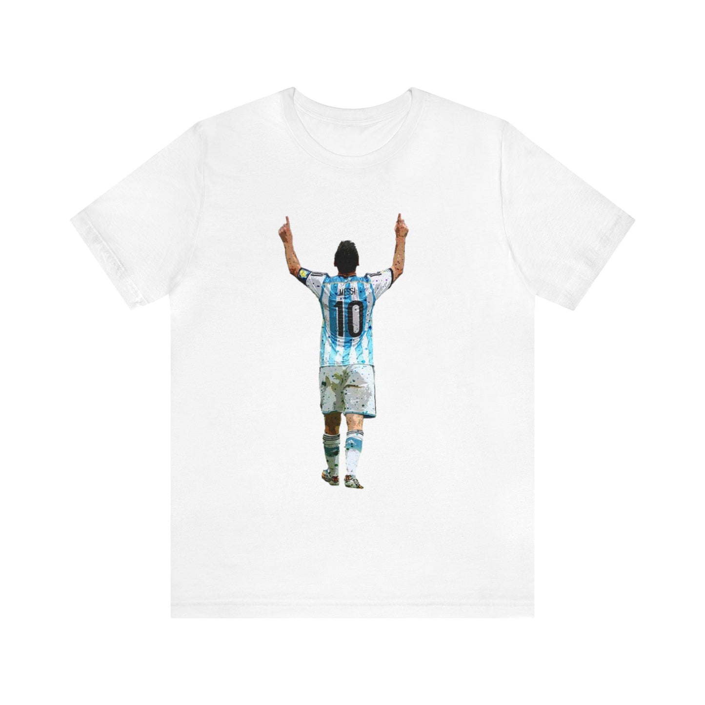 Messi Celebration Argentina Unisex Jersey Short Sleeve Tee