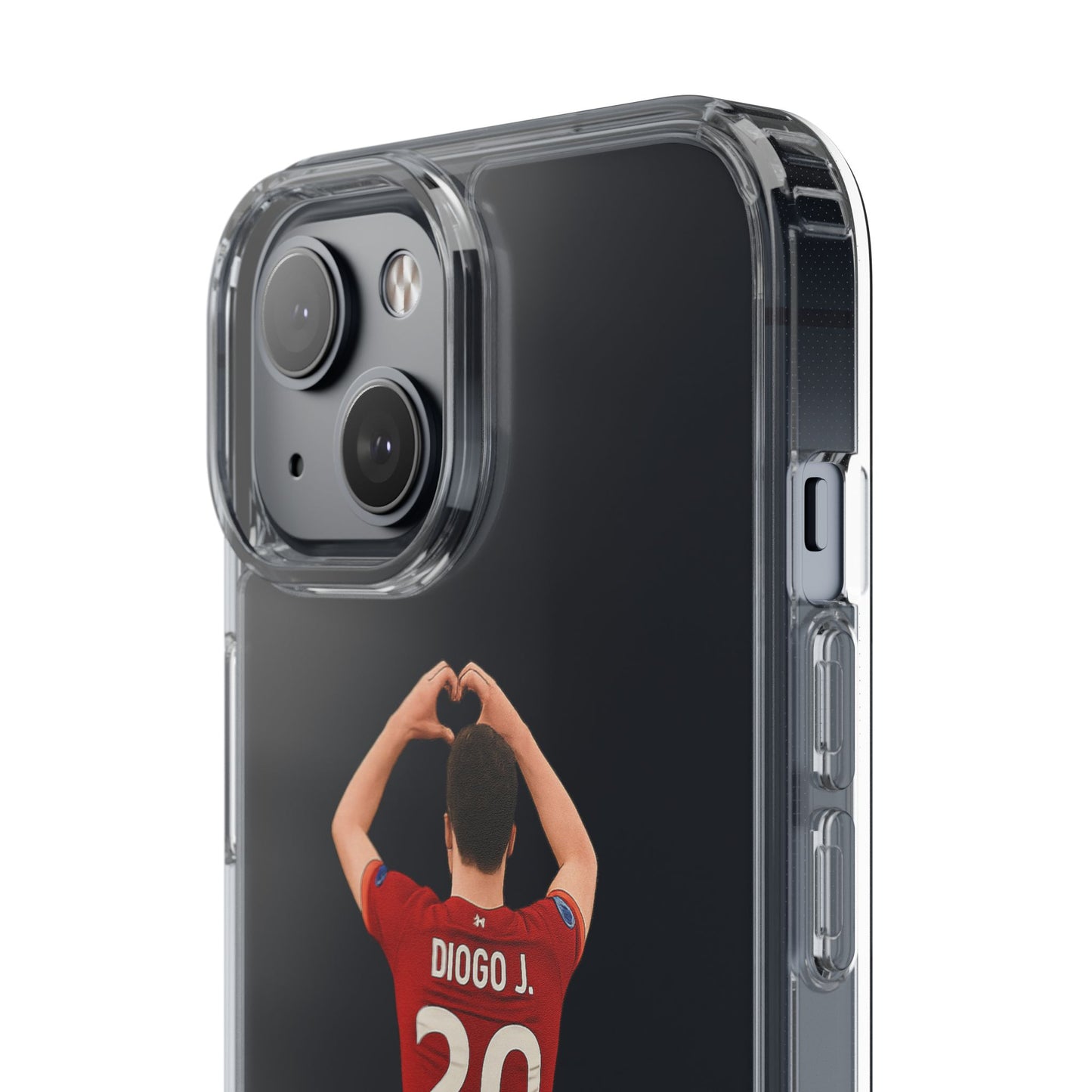 Diogo Jota Forever Liverpool Custom Clear Phone Case