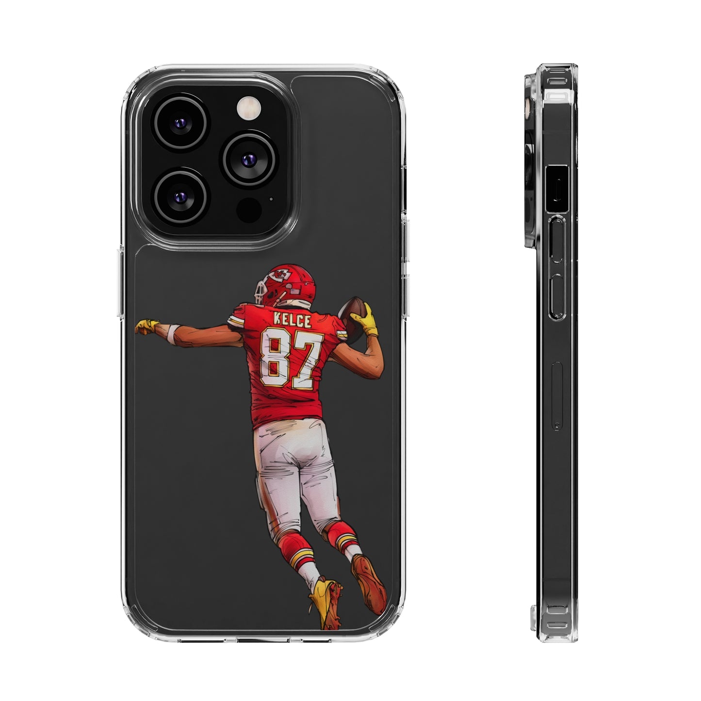 Kansas City Chiefs Travis Kelce Clear Cases