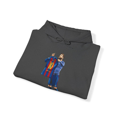 El Clasico Iconic Messi Celebration Unisex Heavy Blend™ Hooded Sweatshirt