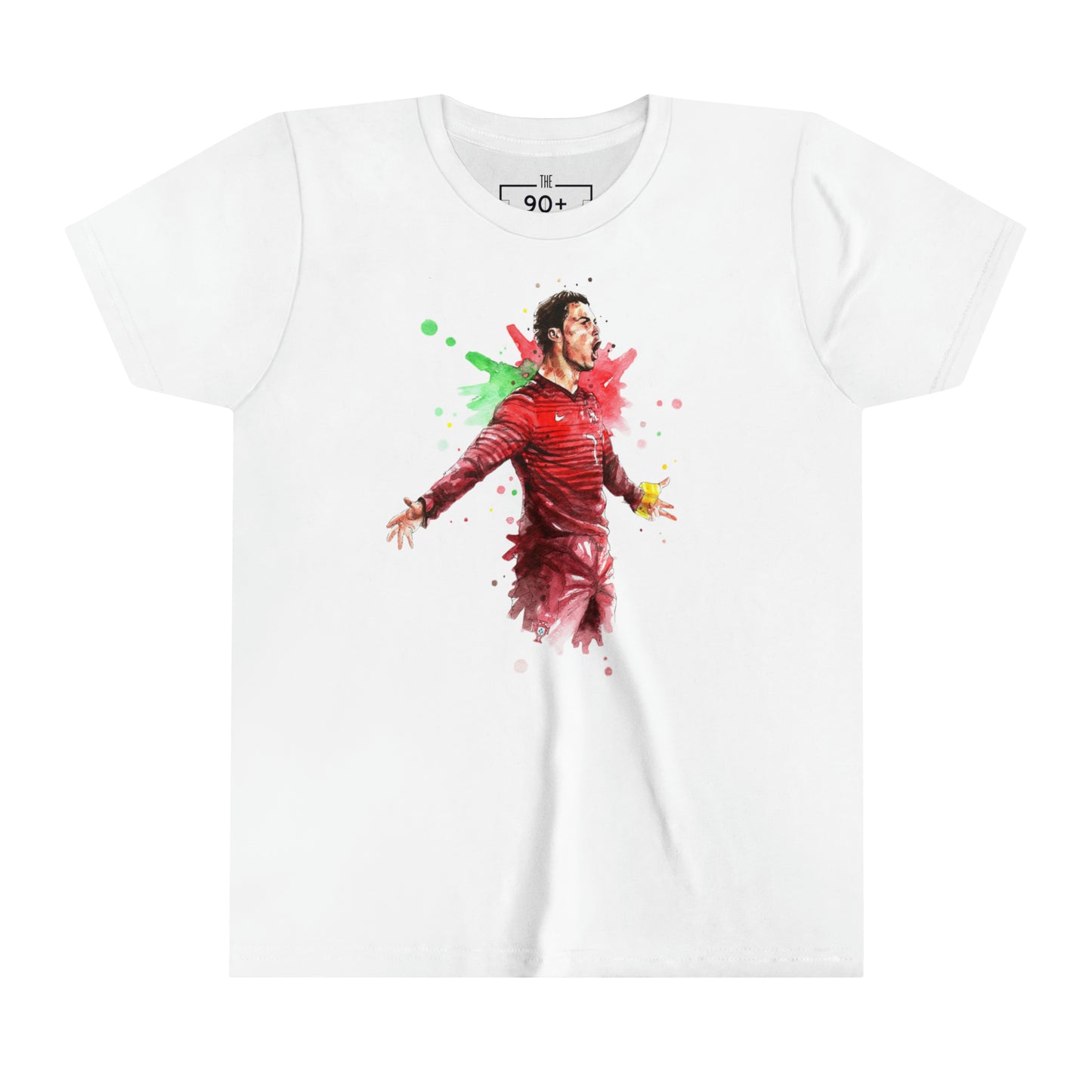 Ronaldo Portugal Vintage Youth Short Sleeve Tee