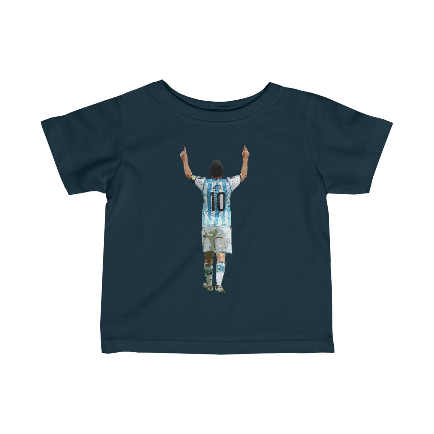 Messi Celebration Argentina Baby Fine Jersey Tee