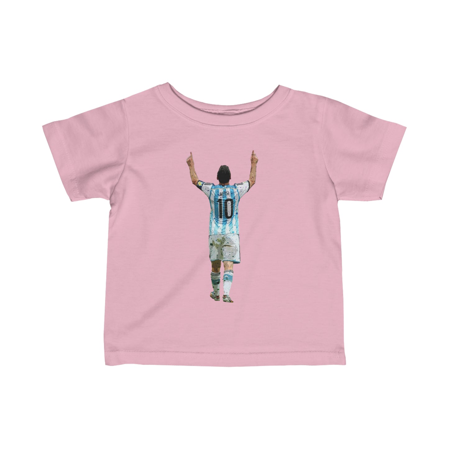 Messi Celebration Argentina Baby Fine Jersey Tee