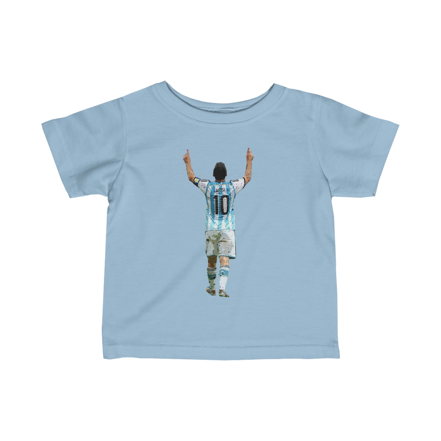 Messi Celebration Argentina Baby Fine Jersey Tee