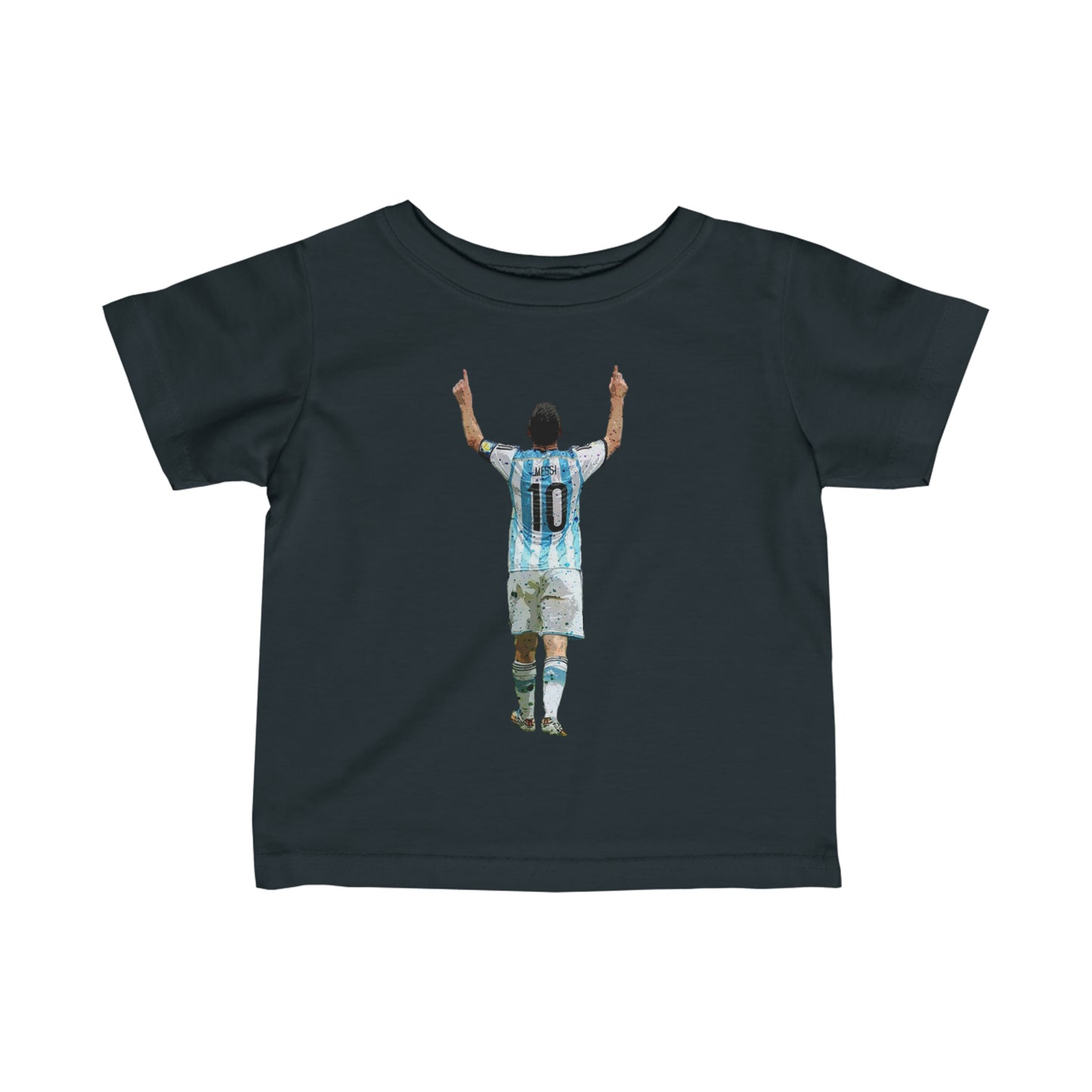 Messi Celebration Argentina Baby Fine Jersey Tee