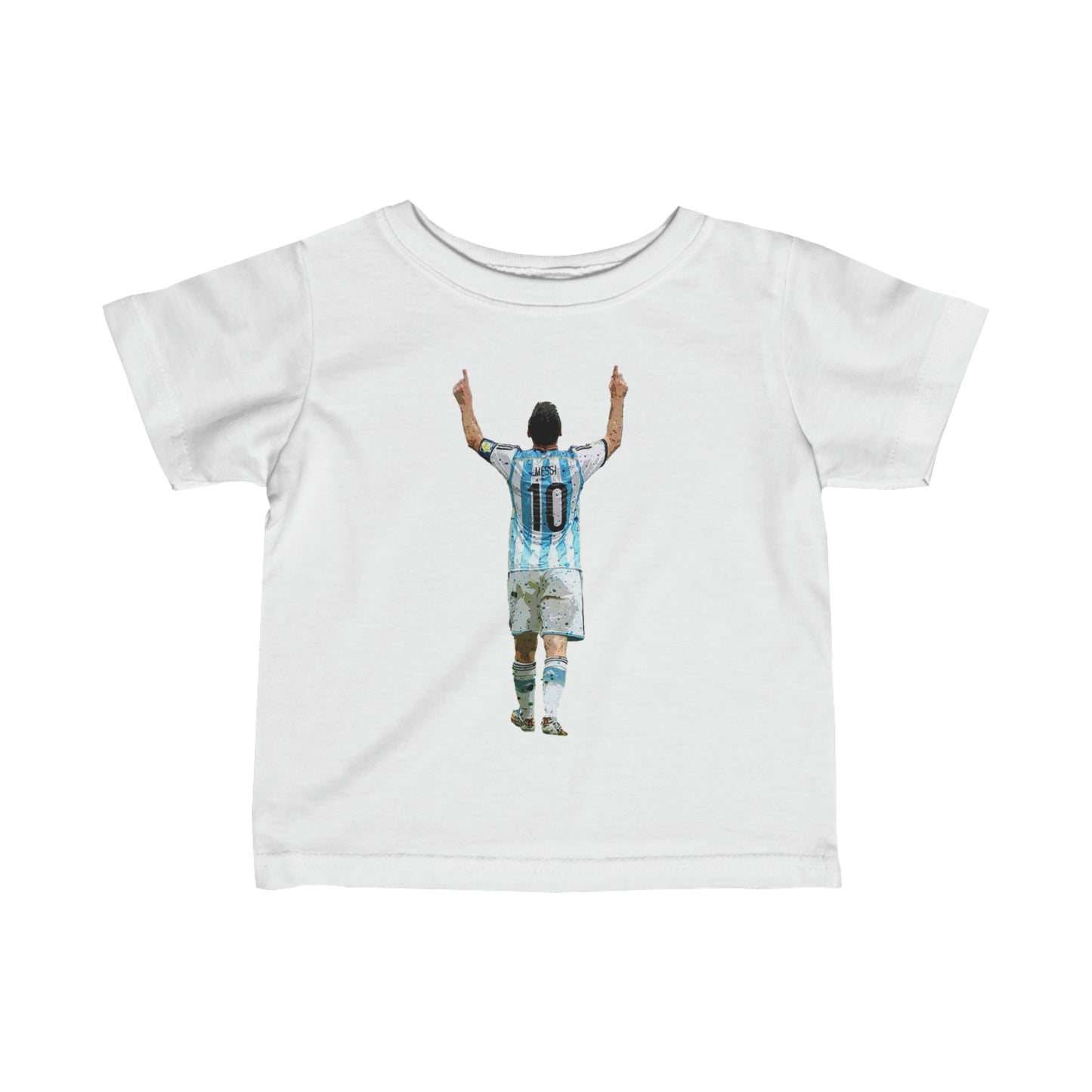 Messi Celebration Argentina Baby Fine Jersey Tee