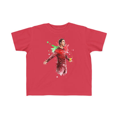 Ronaldo Portugal Vintage Toddler's Fine Jersey Tee