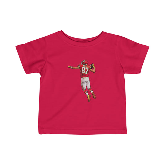 Kansas City Chiefs Travis Kelce Infant Fine Jersey Tee