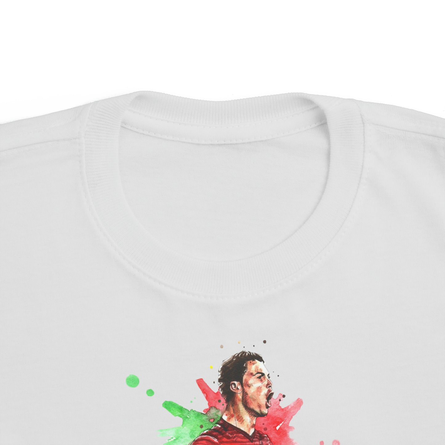 Ronaldo Portugal Vintage Toddler's Fine Jersey Tee