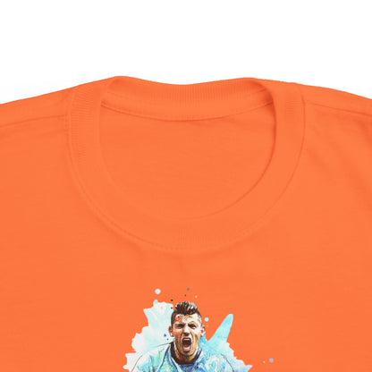 Man City Aguero Vintage Toddler's Fine Jersey Tee