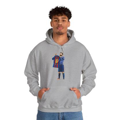 El Clasico Iconic Messi Celebration Unisex Heavy Blend™ Hooded Sweatshirt