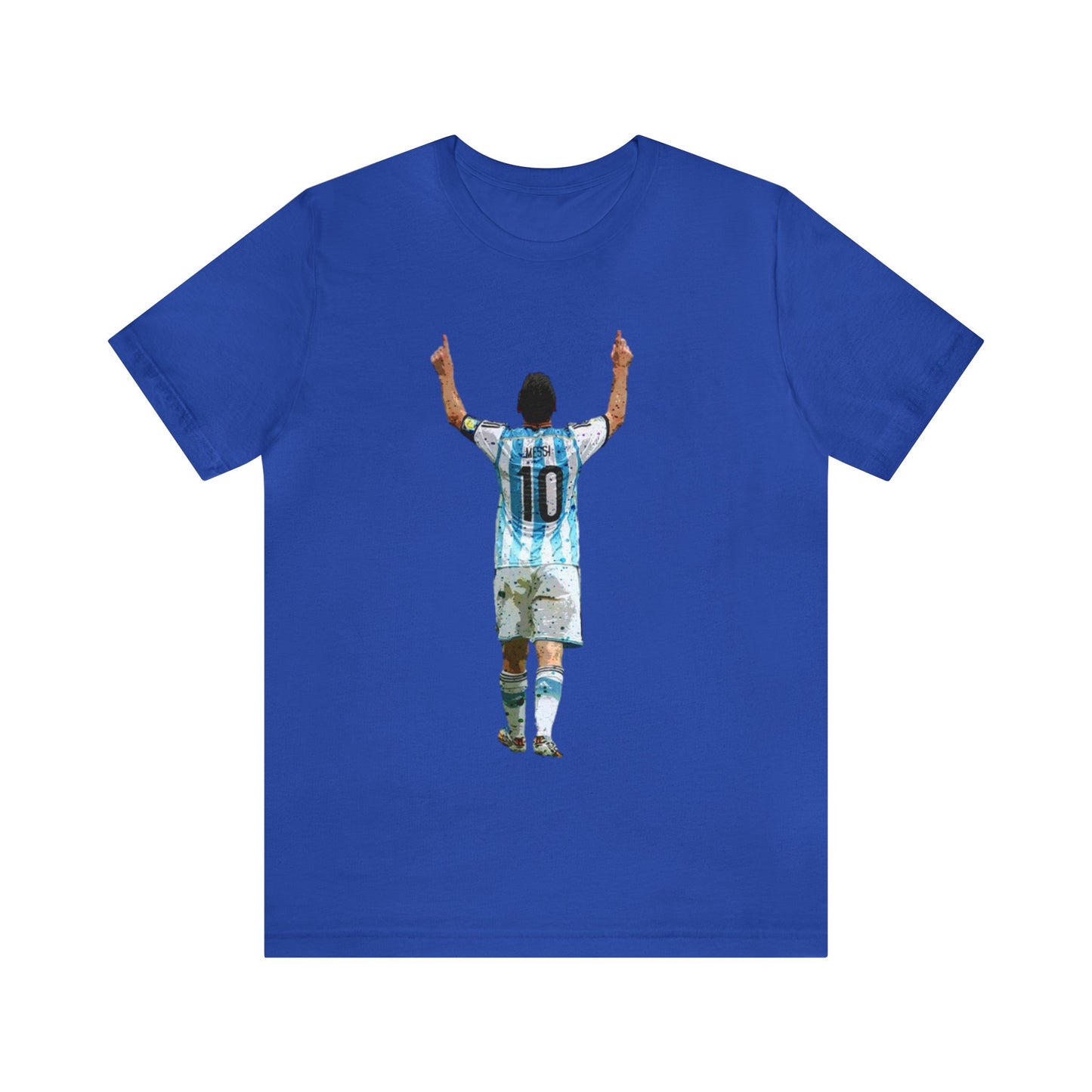 Messi Celebration Argentina Unisex Jersey Short Sleeve Tee