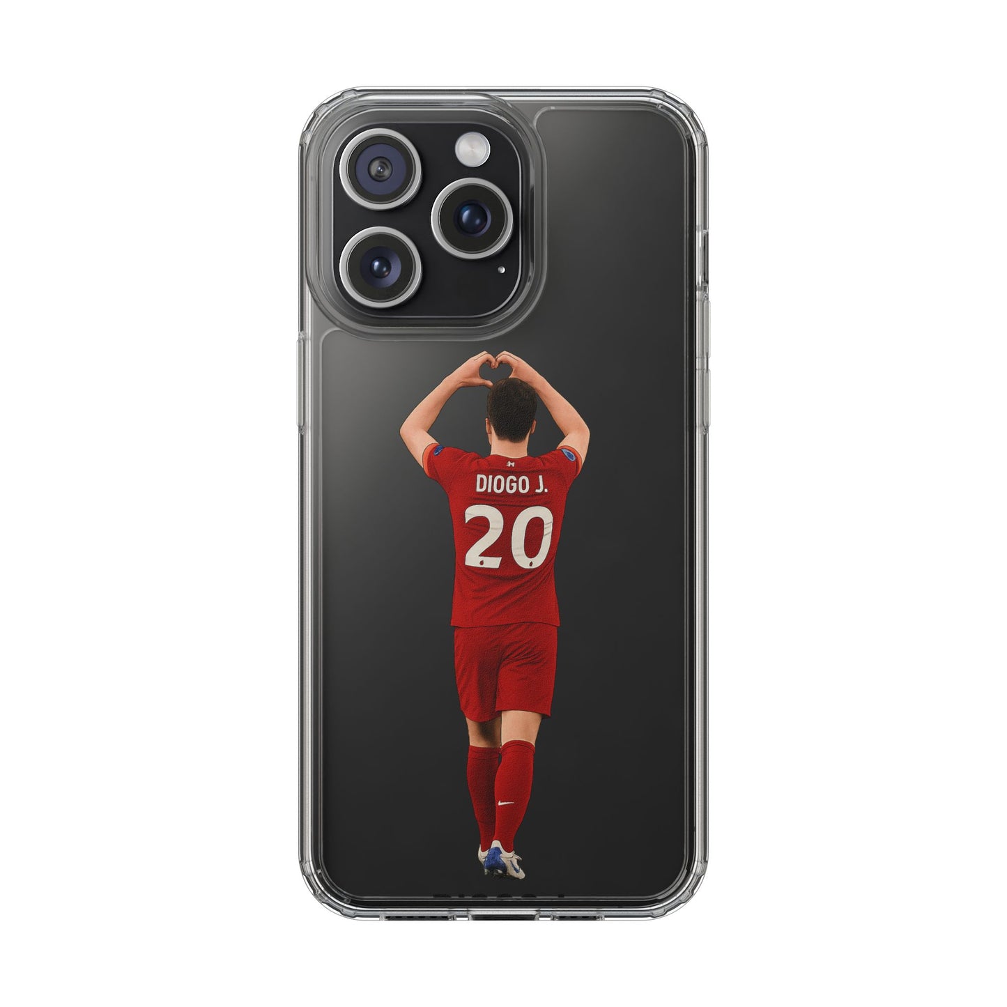 Diogo Jota Forever Liverpool Custom Clear Phone Case