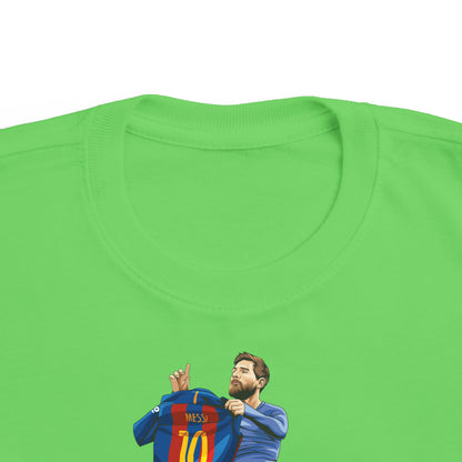 El Clasico Iconic Messi Celebration Toddler's Fine Jersey Tee