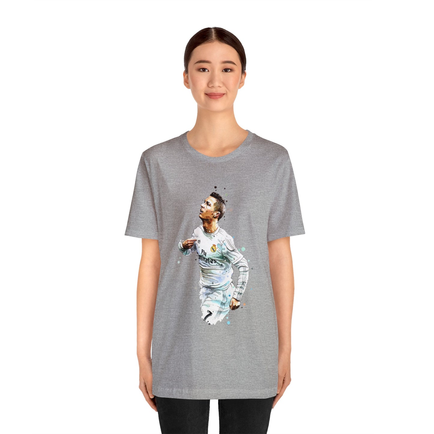 CR7 I am here Celebration Unisex Jersey Short Sleeve Tee