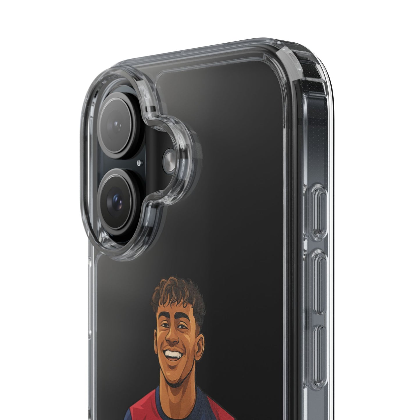 Lamine Yamal Barca Boy Clear Phone Case