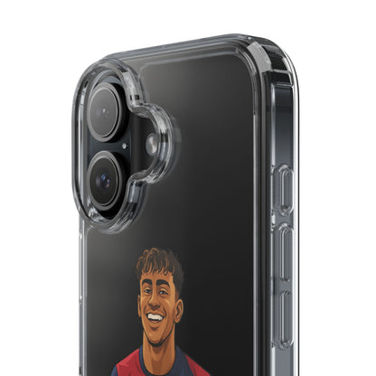Lamine Yamal Barca Boy Clear Phone Case