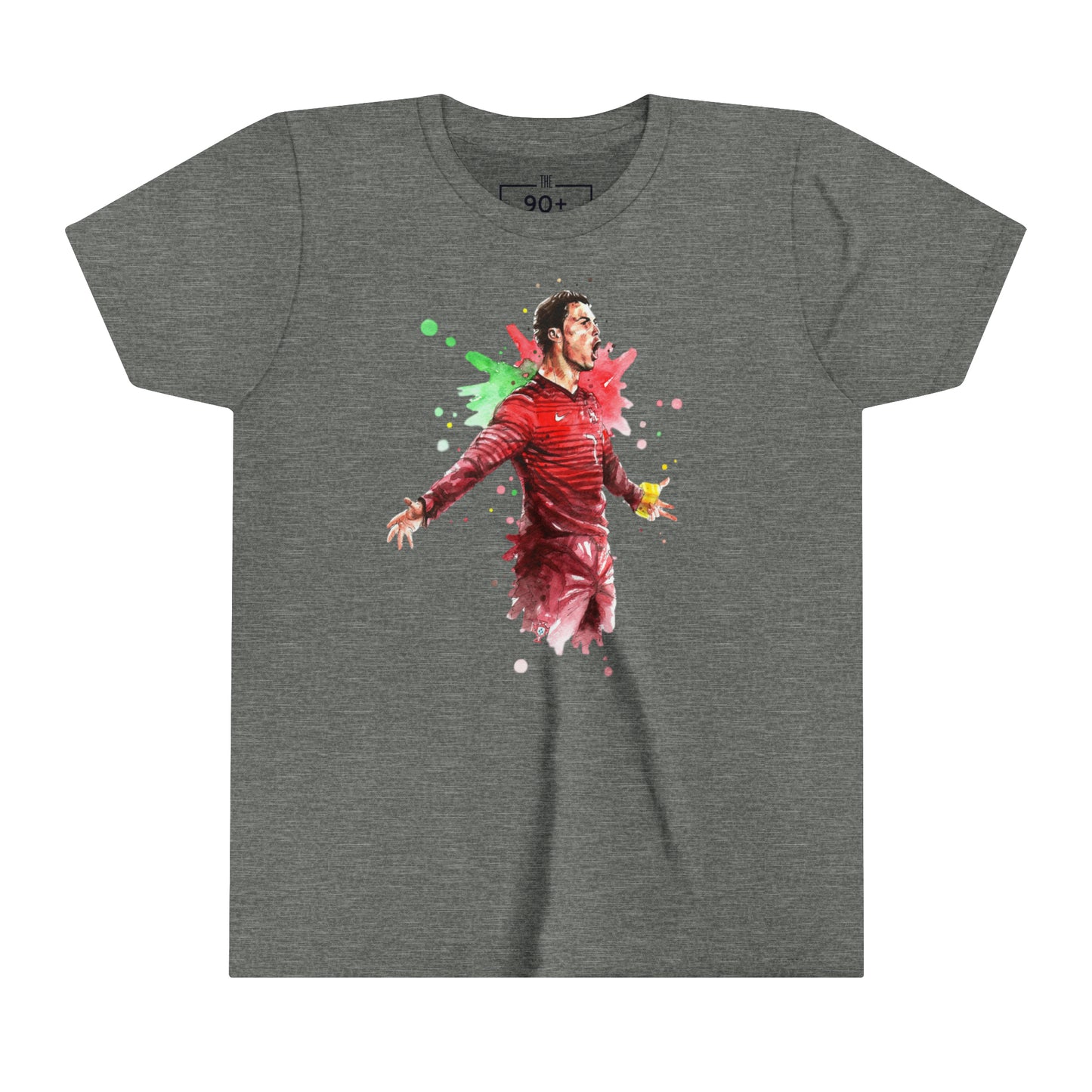 Ronaldo Portugal Vintage Youth Short Sleeve Tee