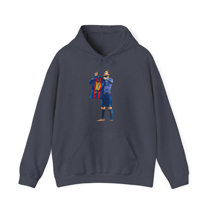 El Clasico Iconic Messi Celebration Unisex Heavy Blend™ Hooded Sweatshirt