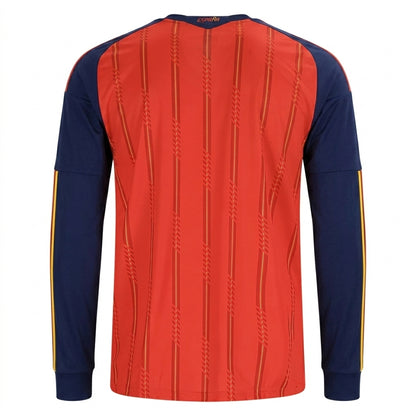 Spain 2026 Home Long Sleeve Jersey - 2 Stars