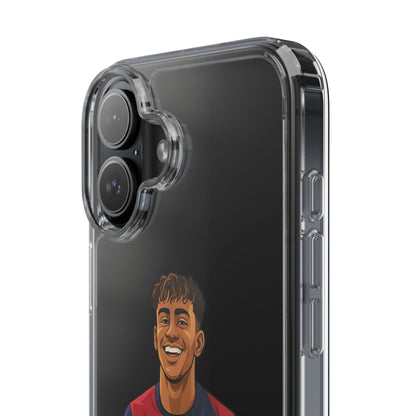Lamine Yamal Barca Boy Clear Phone Case