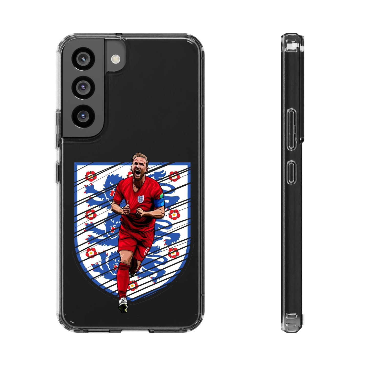 Harry Kane England logo Clear Cases