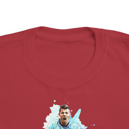 Man City Aguero Vintage Toddler's Fine Jersey Tee