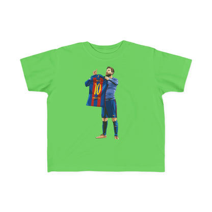 El Clasico Iconic Messi Celebration Toddler's Fine Jersey Tee