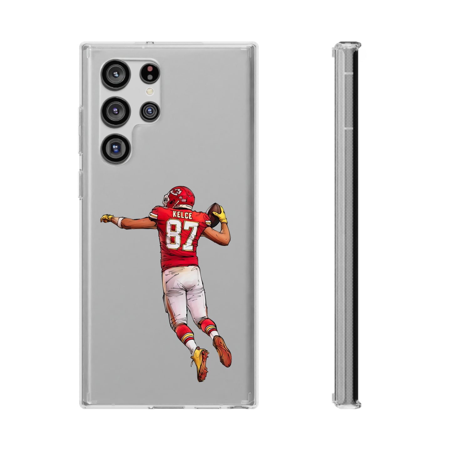 Kansas City Chiefs Travis Kelce Clear Cases