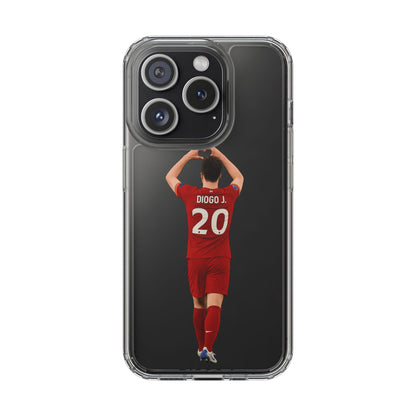 Diogo Jota Forever Liverpool Custom Clear Phone Case