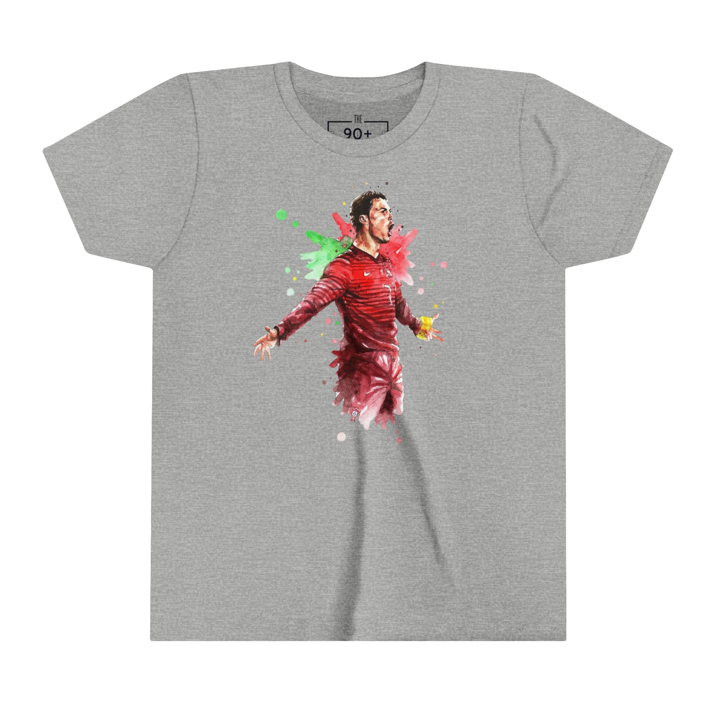 Ronaldo Portugal Vintage Youth Short Sleeve Tee