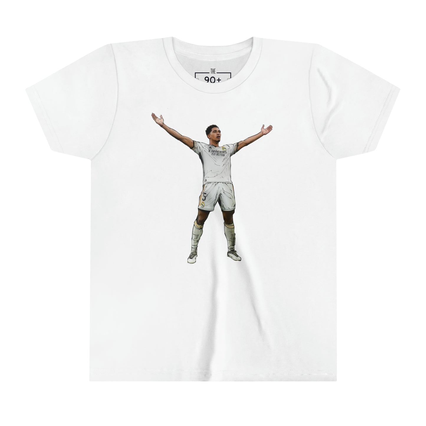 Bellingham Celebration Real Madrid Youth Short Sleeve Tee