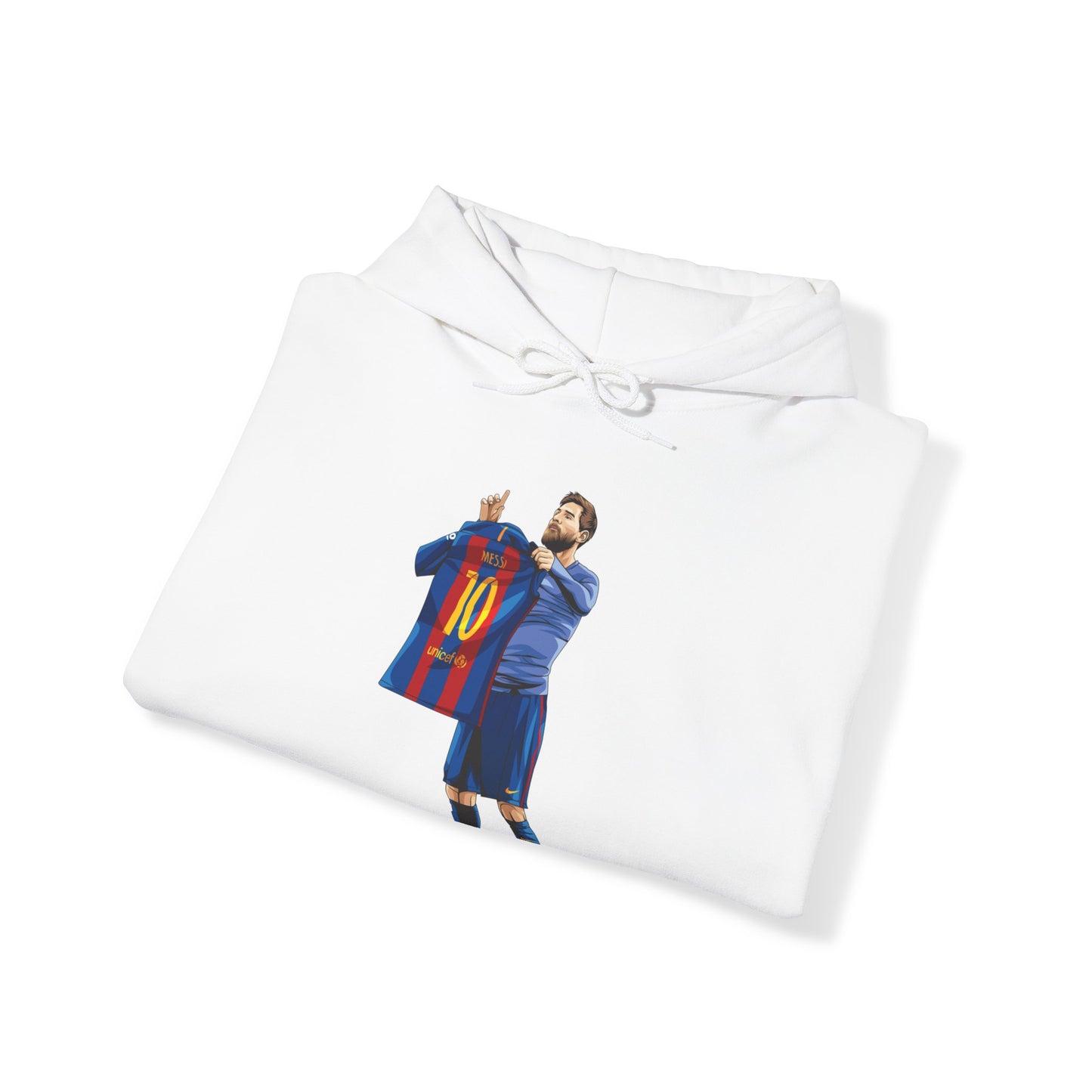 El Clasico Iconic Messi Celebration Unisex Heavy Blend™ Hooded Sweatshirt