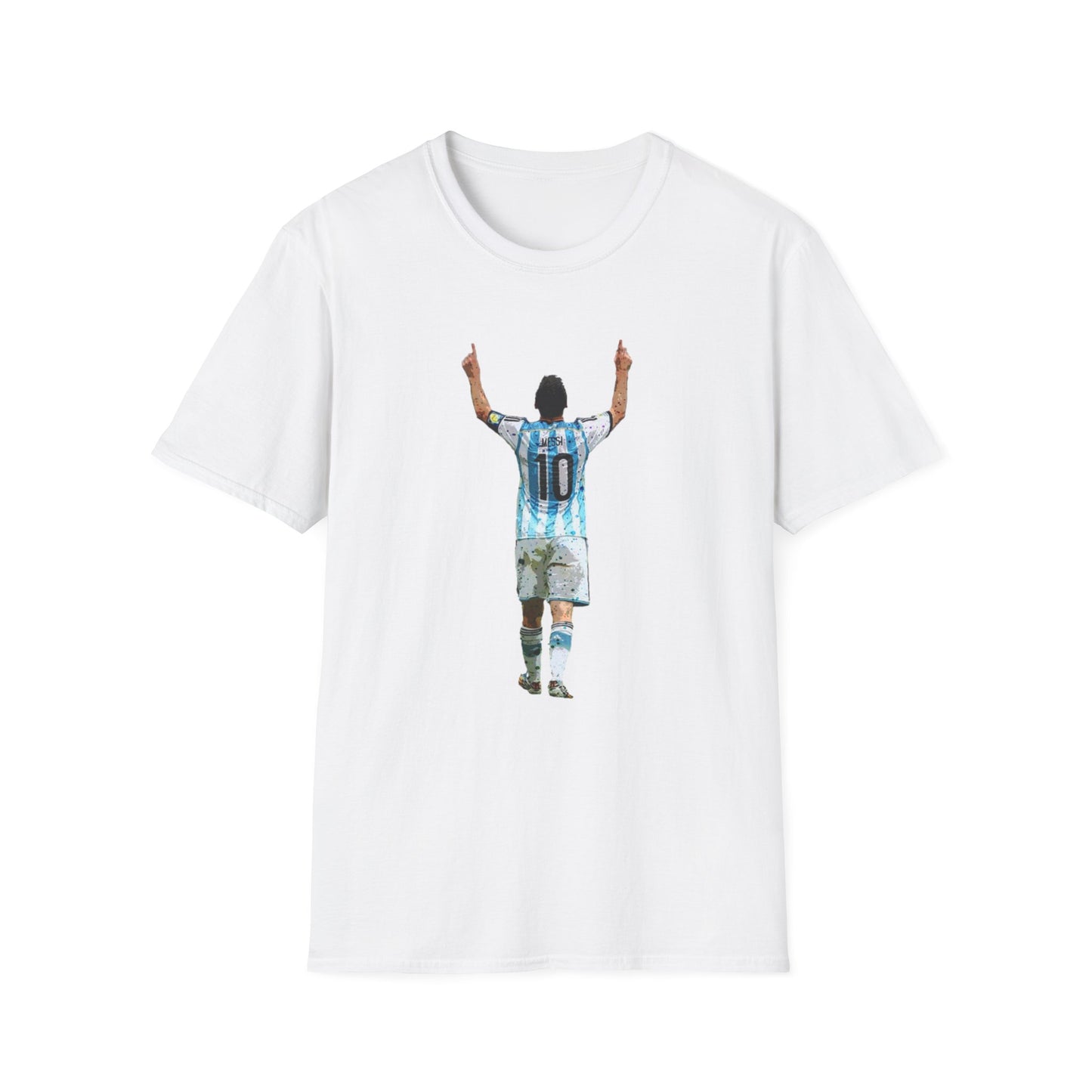 Messi Celebration Argentina Unisex U-Neck T-Shirt