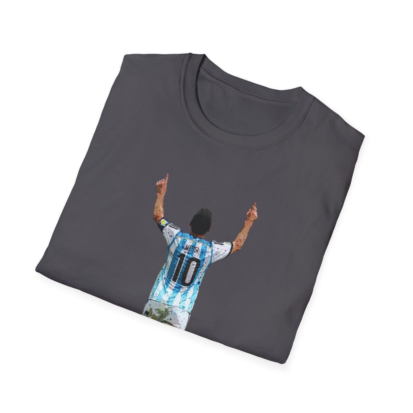 Messi Celebration Argentina Unisex U-Neck T-Shirt