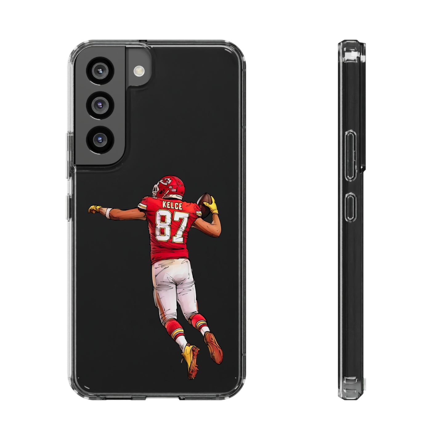 Kansas City Chiefs Travis Kelce Clear Cases