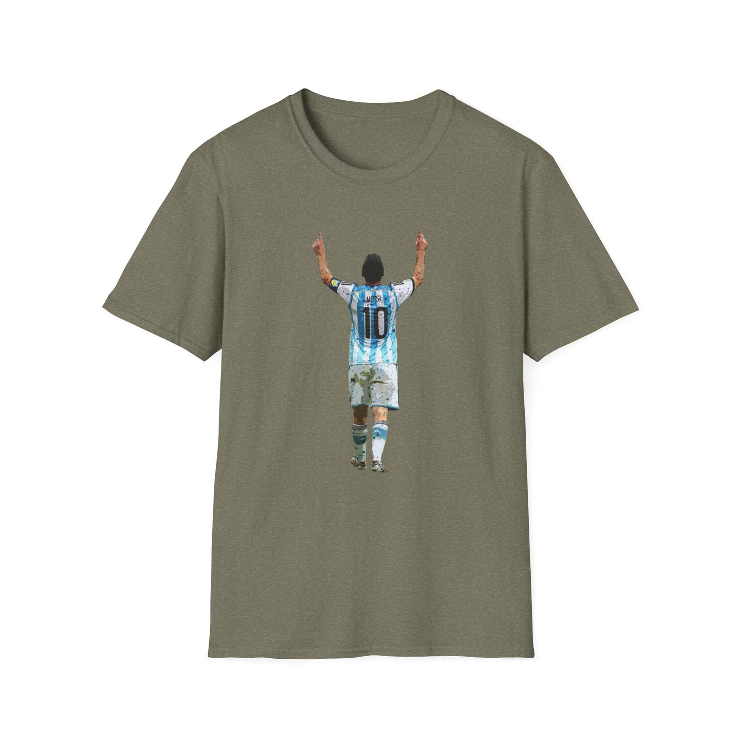 Messi Celebration Argentina Unisex U-Neck T-Shirt