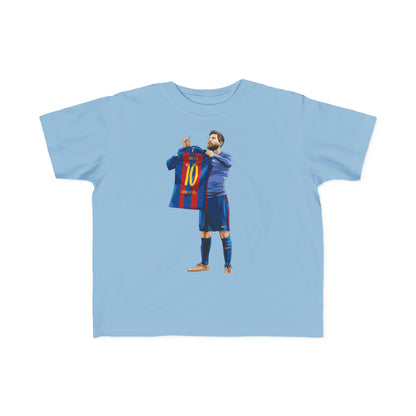 El Clasico Iconic Messi Celebration Toddler's Fine Jersey Tee