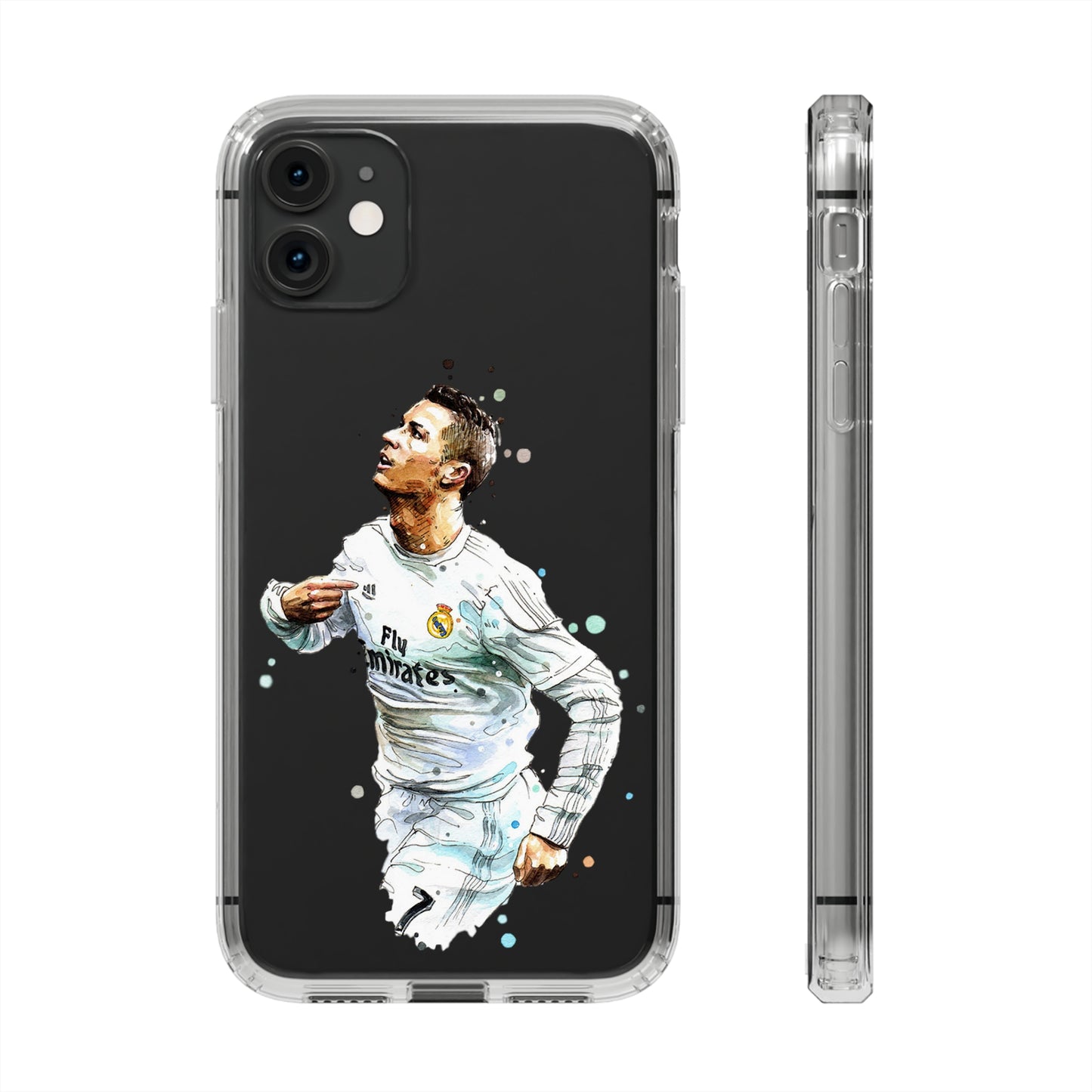 CR7 I am here celebration Clear Cases
